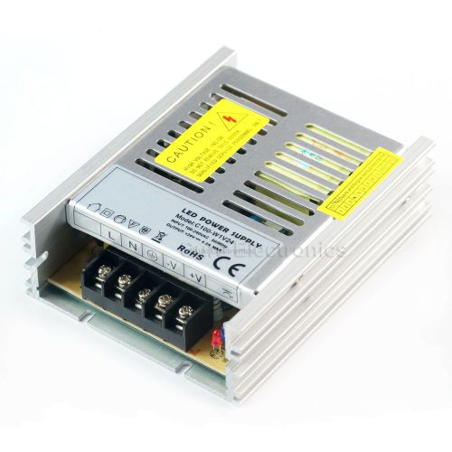 24V 4.17A 100W AC/DC Portable Thin Regulated Switching Power Supply LED Display