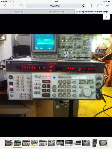 Agilent HP 8663A Signal Generator 100 kHz to 2560 MHz
