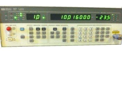 HP 8657B Signal Generator EXCELLENT CONDITION With Option 001