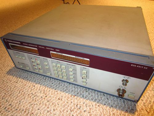 Rohde &amp; Schwarz SMX Signal Generator 100KHz-1000MHz 826.4517.52 w/ SMX B2 option