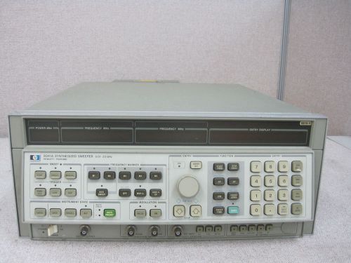 HP/Agilent 8341A Synthesized Sweeper opt.005 (As-is &amp; Just for parts)