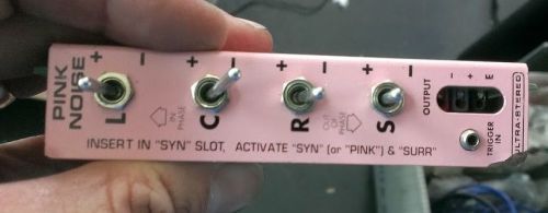 Ultra Stereo Pink Noise Gener for JS &amp; JSX digital audio processors