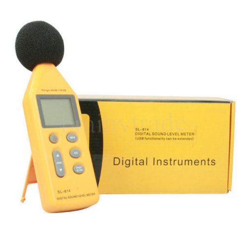 Digital 130db sound noise level meter decibel pressure for sale