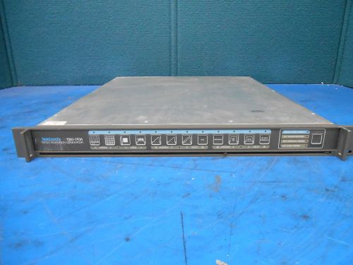 Tektronix tsg-170a ntsc television generator with rack mounts for sale