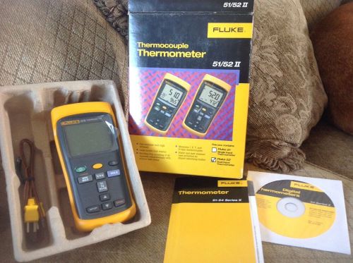 BRAND NEW IN BOX~~ FLUKE THERMOMETER THERMOCOUPLE 50 SERIES 51/52 II