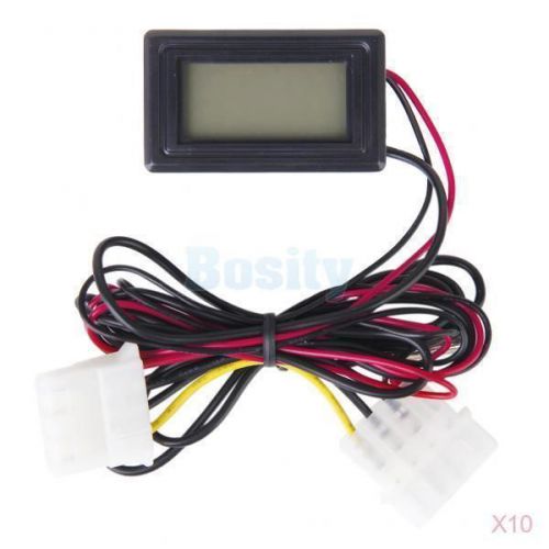 10x Digital Thermometer Temperature Meter Sensor C/F Switch Freezer -50 -110°C