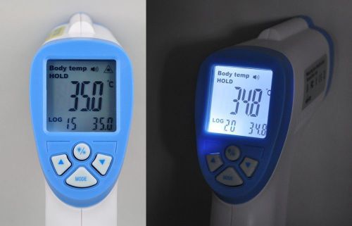 Body skin digital non-contact infrared ir thermometer for baby kids adult for sale