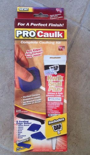 New pro caulk complete caulking kit (as seen on tv) for sale