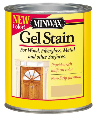 Minwax 66040 1 quart honey maple gel stain interior wood for sale
