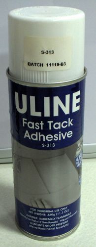 ULINE Fast Tack Spray Adhesive, 11.1 Oz, Clear, Fast Tacking #S-313
