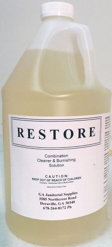 RESTORE cleaner and burnishing solution 1 gallon