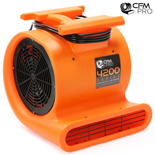 Cfm pro air mover carpet dryer blower floor drying industrial fan - 4200 series for sale