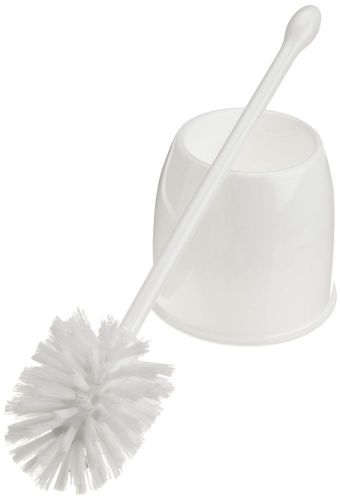 New Casabella Bathroom Product Toilet Bowl Cleaning Brush Holder Set White 8 Pk