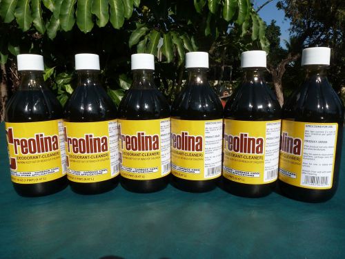 Creolina coal tar deodorant six (6) bottles for sale