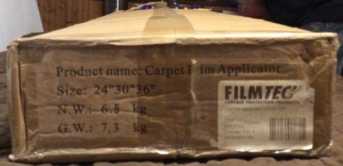 Filmtech adjustable film applicator for 24 in., 30 in. and 36 in. carpet for sale