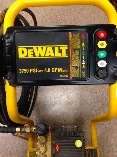 Dewalt heavy-duty 3750 psi 13 hp gas-powered pressure washer for sale