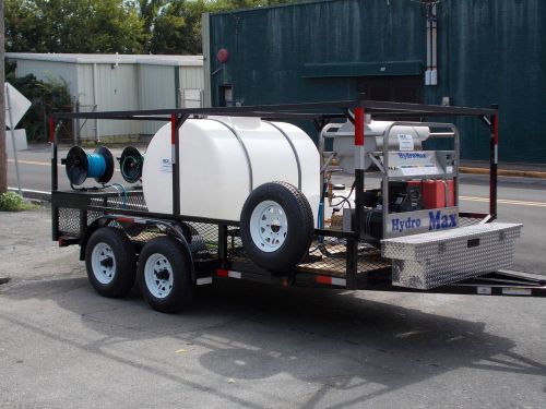 Hot water pressure washer trailer mounted-8gpm,3600psi for sale