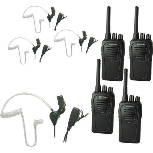 SC-1000 Radio  Eartec 4-User Two-Way Radio System SST Headsets SSTSC4000LP