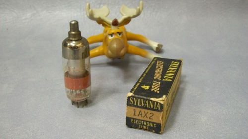 Sylvania 1AX2 Vacuum Tube in Vintage Original Box