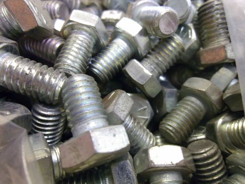 Hex head cap screws bolts 3/8-16 x 5/8&#034; long (qty 151) new #9897 for sale