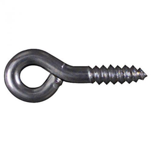 15/32&#034; zinc plated screw eyes pack of 14 national hardware hooks and eyes for sale