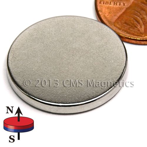 N45 neodymium magnet dia 7/8x1/10&#034; ndfeb rare earth disc magnet 10 pc for sale