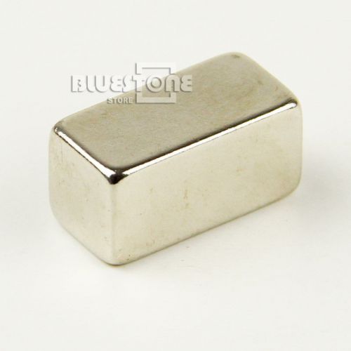 1 Super Strong Block Cuboid Magnet Rare Earth Neodymium 20 x 10 x 10 mm N35