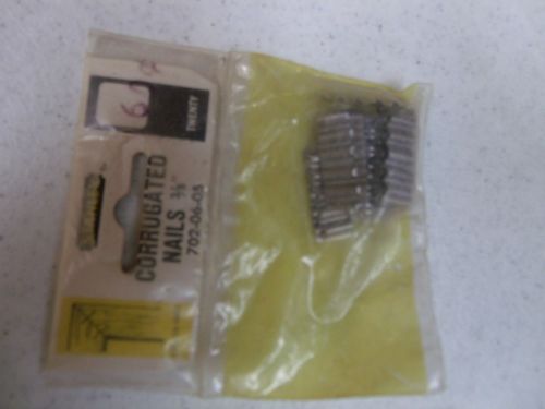 Stanley Corrugated Nails 340 piecs of three sizes (3/8 - 1/2 - 5/8 inch sizes)