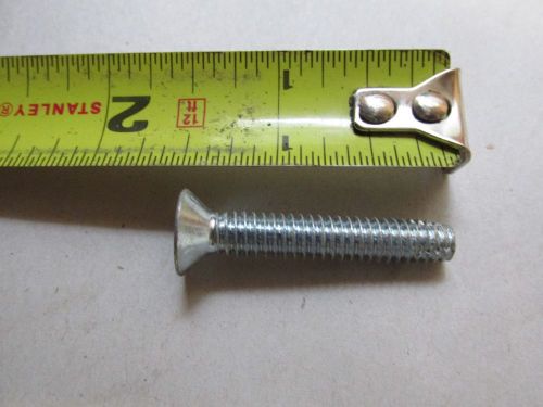 Flat head,self tapping screws, 1/4-20 x 1-1/2,(pkg.100) , zinc.,never used