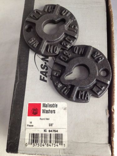 16-FAS-N-IT 5/8&#034; Round Head Malleable Washers! Great For Your Projects! #84754