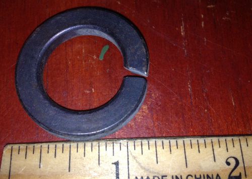 Large washers 3/4&#034;id x 1 1/4&#034; steel heavy duty split washer locking plated,nos for sale