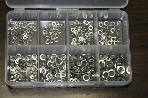 M2  thru 8m    stainless steel lock washer  assortment for sale
