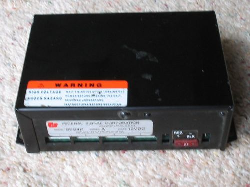 Federal Signal Corporation Model SPS4P Series A Strobe Power Supply