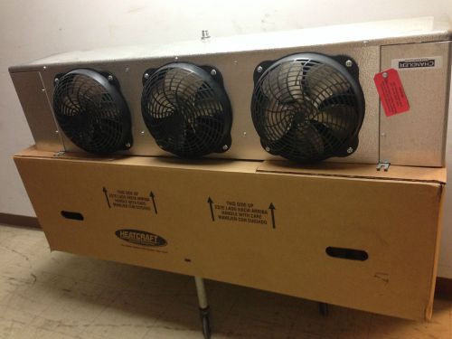 New 3 Fan Walk In Cooler Air Defrost Evaporator 18,000 Btu&#039;s 115V PSC Motors