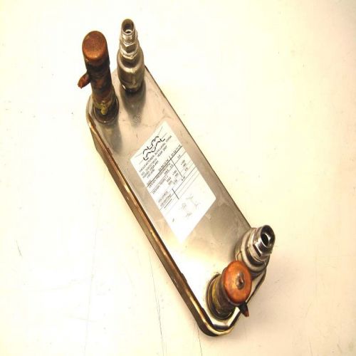 Alfa laval cb26-24h 1&#034; npt brazed plate heat exchanger p/n: 3080079604 for sale