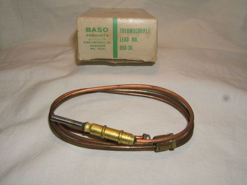 Basco Thermocouple Lead No. 88D-36 NOS