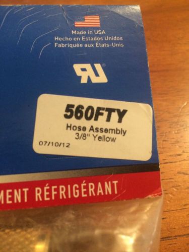 Imperial 560fty refrigerant charging hose yellow.. 3/8 for sale