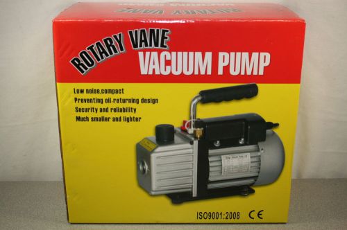 New ~ supercool 4ltw9 vacuum pump, single stage, 2.75 cfm ~ $250.50 @ grainger for sale