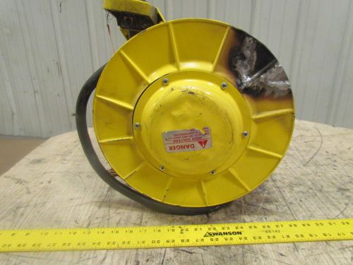Aero-motive weatherproof electric cable reel 27&#039; 14/8 cord 600v 8 amp aluminum for sale