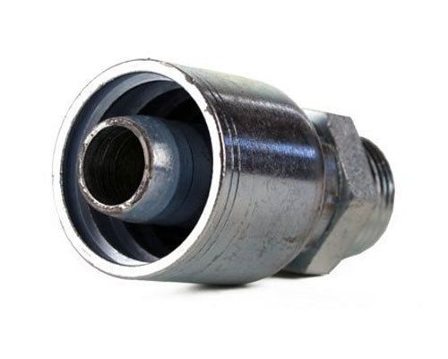 1/4&#034; hose x #4 sae/orb male boss o-ring hydraulic hose fitting mb-04-04 for sale