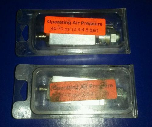Operating air pressure 40-70 PSI (2.8-4.8 BAR) NEW IN PACKAGE
