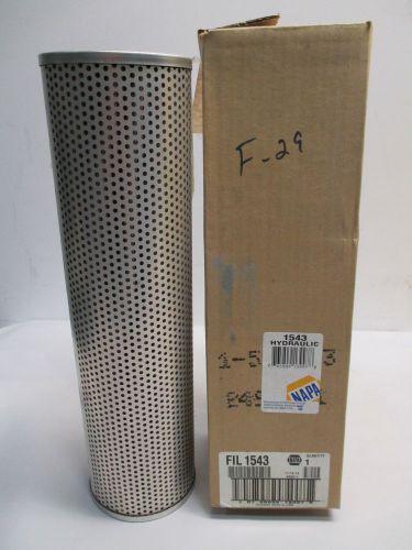 NEW NAPA 1543 16IN HYDRAULIC FILTER ELEMENT D408446