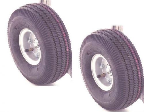 Magliner 10&#034; x 3-1/2&#034; Offset Hub / Air Filled Air Tire for Hand Truck 121060