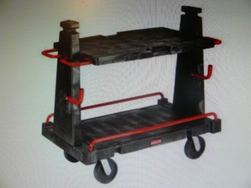 New rubbermaid fg446500 heavy duty convertible truck, 2000 lb capacity for sale
