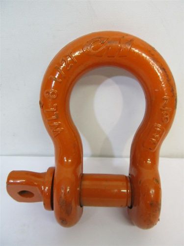 Cm m653, 7/8&#034;, 8 1/2 ton wll screw pin anchor shackle for sale