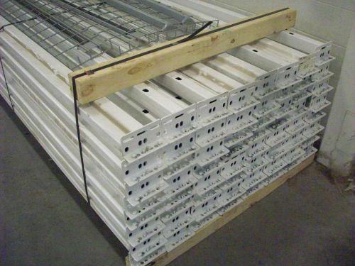 3.5&#034; x 144&#034; teardrop step beams white shaved pin for sale