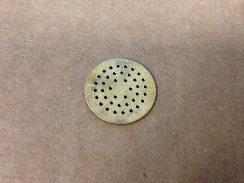 Brass sieve filter 23mm diameter, 1mm holes for sale