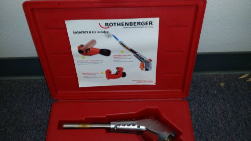 Rothenberger Torch - used with mapp or propane gas
