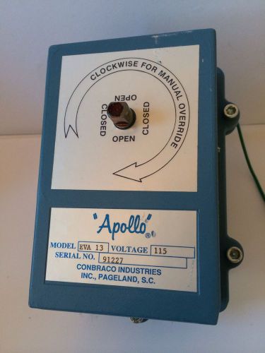 Apollo SS Valve w/ Elec actuator 1/2&#034; EVA13 115 Volt