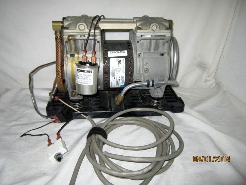 Pond Aeration Vacuum Pump Compressor Thomas 2660CE32-190 D Power Switch